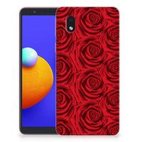 Samsung Galaxy A01 Core TPU Case Red Roses