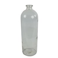 Countryfield Bloemenvaas/flesvaas Dawn - helder glas - D13 x H41 cm - vaas