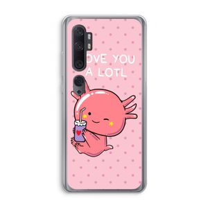 Love You A Lotl: Xiaomi Mi Note 10 Pro Transparant Hoesje