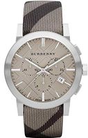 Horlogeband Burberry BU9358 / 7177852 Leder Multicolor 22mm