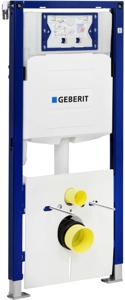 Geberit Duofix wc-element met Sigma UP320 inbouwreservoir 12cm met wandanker en isolatiemat