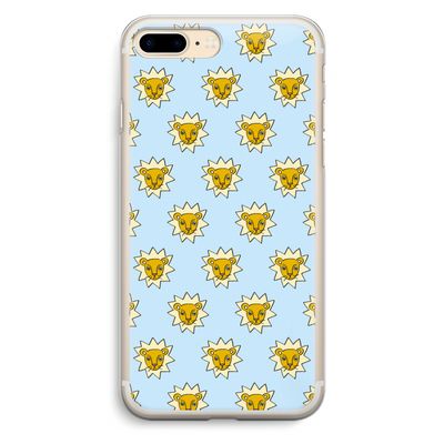 Leeuwenkoppen: iPhone 7 Plus Transparant Hoesje