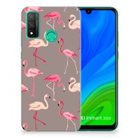 Huawei P Smart 2020 TPU Hoesje Flamingo