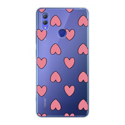 Ondersteboven verliefd: Honor Note 10 Transparant Hoesje