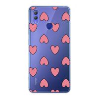 Ondersteboven verliefd: Honor Note 10 Transparant Hoesje