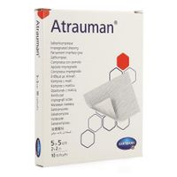 Atrauman 5x5cm St. 10 P/s