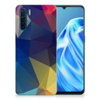 OPPO A91 | TPU Hoesje | Polygon Dark