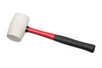 MM Eurotool Meister gummihamer 460 g wit glasvezel w - wu4456100