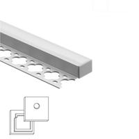 Led tegel profiel / led stuc profiel - stucstop - 3 meter - smalle variant - thumbnail