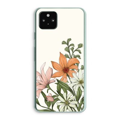 Floral bouquet: Google Pixel 5a 5G Transparant Hoesje
