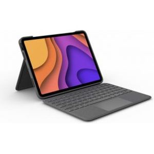 Logitech Folio Touch QWERTY Pan Nordic Grijs Smart Connector