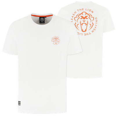 T-Shirt - Wit - Unleash The Lion - XXXXL - Max Verstappen