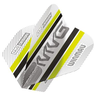 Winmau Michael van Gerwen Prism Delta Grey Green White