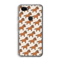 Pony: Google Pixel 3a Transparant Hoesje