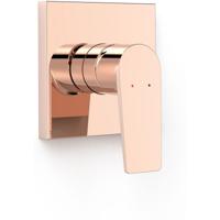Douchekraan afbouwdeel Tres Project | Inbouw | Mengkraan | 1-weg | Rond | Rose goud glans 24k