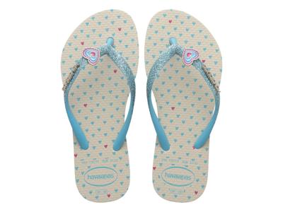 Havaianas Kids Slim Glitter II beige Beige maat 3536