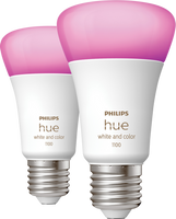 Philips Hue White and Color ambiance 2-pack E27 - thumbnail