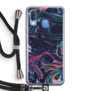 Light Years Beyond: Samsung Galaxy A40 Transparant Hoesje met koord