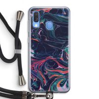 Light Years Beyond: Samsung Galaxy A40 Transparant Hoesje met koord