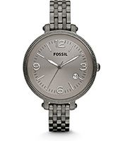 Horlogeband Fossil ES3131 Roestvrij staal (RVS) Antracietgrijs 12mm
