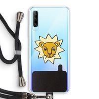 Kleine leeuw: Huawei P Smart Pro Transparant Hoesje met koord