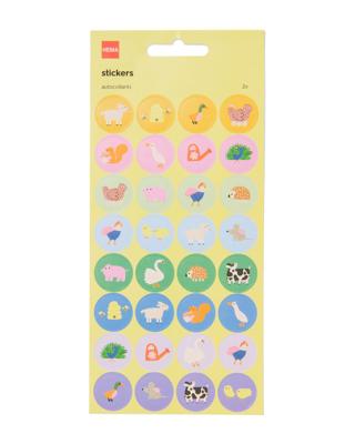 HEMA Stickervellen Dieren