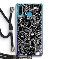 Vexx Black City : Huawei P30 Lite Transparant Hoesje met koord