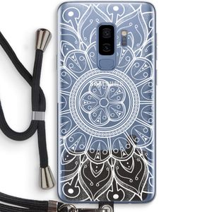 Roses Are Red: Samsung Galaxy S9 Plus Transparant Hoesje met koord