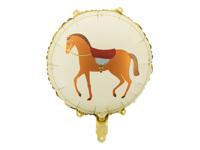 Ronde Folieballon Paard Jumper 45cm