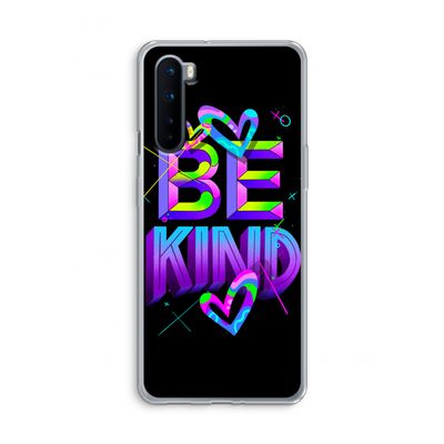 Be Kind: OnePlus Nord Transparant Hoesje
