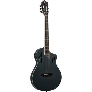 Ortega RTPSTD-SBK TourPlayer Series Standard Satin Black elektrisch-akoestische klassieke gitaar met gigbag