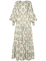 Agua By Agua Bendita Nuez Calado maxi dress - Blanc - thumbnail