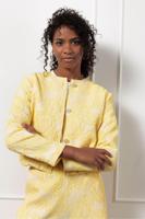 Studio Anneloes Wies Jacquard Jacket 12767 Jackets 2000 Golden Yellow
