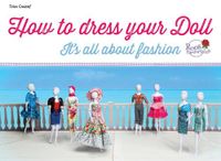 How to dress your doll - Roos Productions - ebook - thumbnail