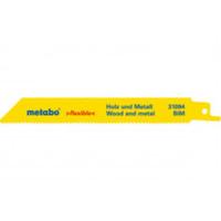 Metabo 631492000 Metabo 5 reciprozaagbladen hout+metaal150 5 stuk(s)