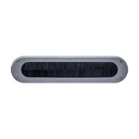 Intersteel Tochtwering ovaal 340x80mm - PVD RVS getrommeld