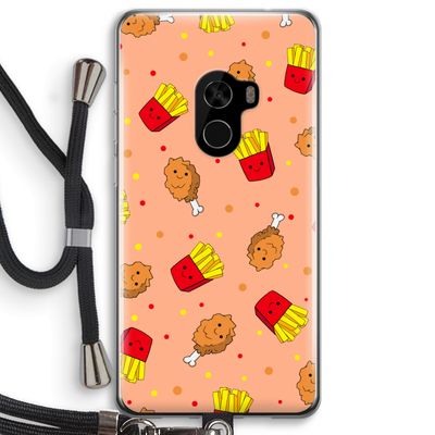 Chicken 'n Fries: Xiaomi Mi Mix 2 Transparant Hoesje met koord