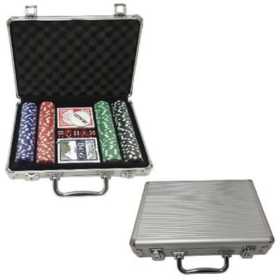 Clown Games Poker set in aluminium koffer