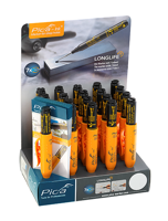 Pica 150/20 Markeerstift diepe gaten | Zwart | Display - PI15020S