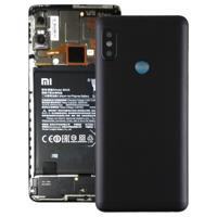 Achterste schutblad met cameralens & Zijtoetsen voor Xiaomi Redmi opmerking van 5(Black)
