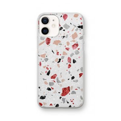 Terrazzo N°12: iPhone 12 Transparant Hoesje