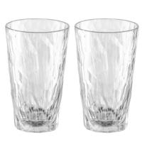 Koziol - Club No.6 - Superglas - 300ml - Set van 2 - Crystal Clear