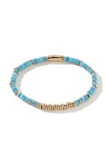 John Hardy bracelet en or 14ct serti de turquoise - Bleu - thumbnail