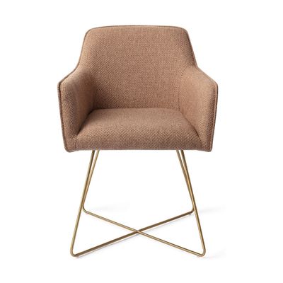 Jesper Home Hofu eetkamerstoel French Toast cross gold