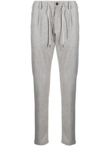 Eleventy pantalon chiné à coupe fuselée - Gris