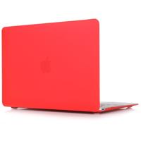 Laptop matte stijl beschermende case voor MacBook Air 13 3 inch A1932 (2018) (rood)