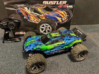 Tweedehands Traxxas Rustler 4x4 VXL - Groen