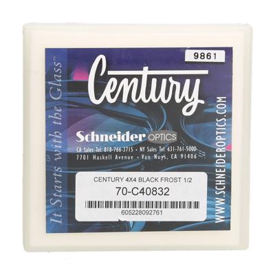 Century Century Century 4x4" Black Frost 1/2 70-C40832