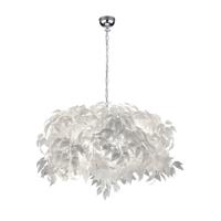 Trio Hanglamp met blaadjesLeavy 70cm grijstint - R10464001