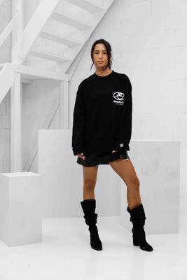 Equalité Arid Oversized Longsleeve Dames Zwart - Maat XS - Kleur: Zwart | Soccerfanshop